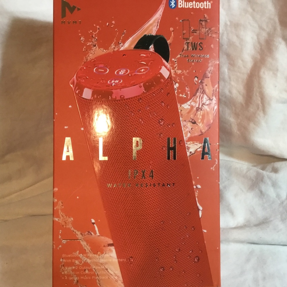MVMT Alpha IPX4 Bluetooth Wireless Stereo NWB Gift Save 50% Off